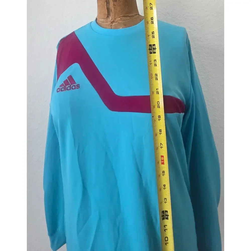 Adidas XLg Climalite Bilvo 13 Soccer Goalkeeper Long Sleeve Padded Elbow Jersey - Picture 3 of 5